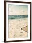 Filtered Beach Photo II-Gail Peck-Framed Photographic Print