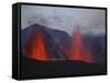 FimmvördUHals Eruption, Lavafountains, Eyjafjallajökull, Iceland-null-Framed Stretched Canvas