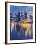 Finacial District, Downtown, Marina Bay, Singapore-Rainer Mirau-Framed Photographic Print