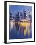 Finacial District, Downtown, Marina Bay, Singapore-Rainer Mirau-Framed Photographic Print