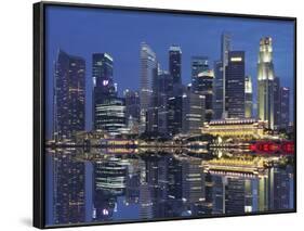 Finacial District, Downtown, Marina Bay, Singapore-Rainer Mirau-Framed Photographic Print