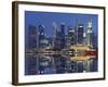 Finacial District, Downtown, Marina Bay, Singapore-Rainer Mirau-Framed Photographic Print