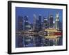 Finacial District, Downtown, Marina Bay, Singapore-Rainer Mirau-Framed Photographic Print