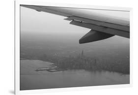 Final Approach Chicago B W-Steve Gadomski-Framed Photographic Print