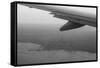 Final Approach Chicago B W-Steve Gadomski-Framed Stretched Canvas