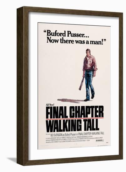 Final Chapter: Walking Tall-null-Framed Art Print