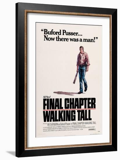 Final Chapter: Walking Tall-null-Framed Art Print