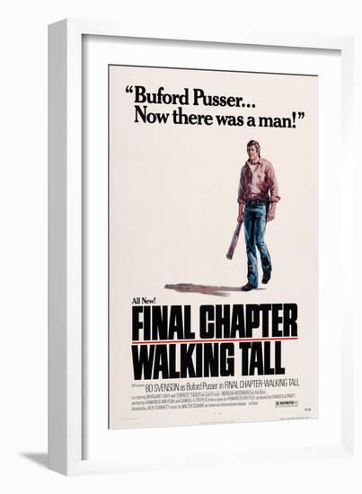 Final Chapter: Walking Tall-null-Framed Art Print