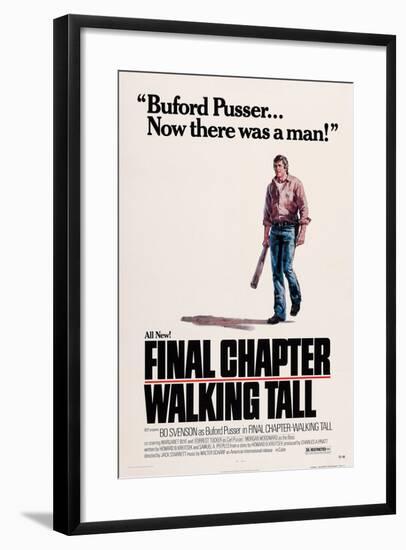 Final Chapter: Walking Tall-null-Framed Art Print