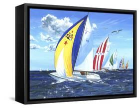 Final Dash-Scott Westmoreland-Framed Stretched Canvas