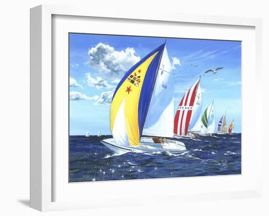 Final Dash-Scott Westmoreland-Framed Art Print