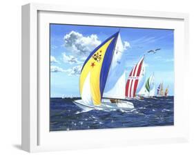 Final Dash-Scott Westmoreland-Framed Art Print