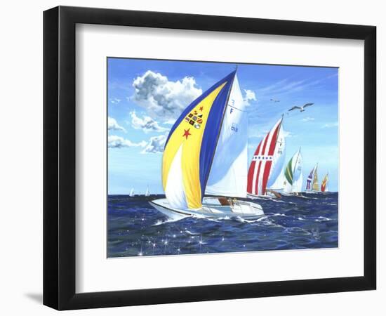 Final Dash-Scott Westmoreland-Framed Art Print