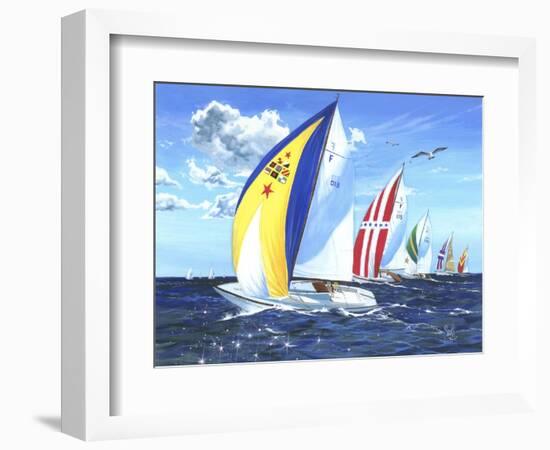 Final Dash-Scott Westmoreland-Framed Art Print