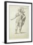 Final Design for Oberon's Dress, C.1611-Inigo Jones-Framed Giclee Print