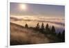 Final Moments, Above the Clouds, Marin Hills, North Bay-Vincent James-Framed Photographic Print