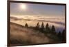 Final Moments, Above the Clouds, Marin Hills, North Bay-Vincent James-Framed Photographic Print