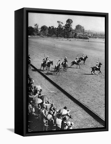 Final of the Ranelagh Open Cup, Ranelagh, London, 1926-1927-null-Framed Stretched Canvas