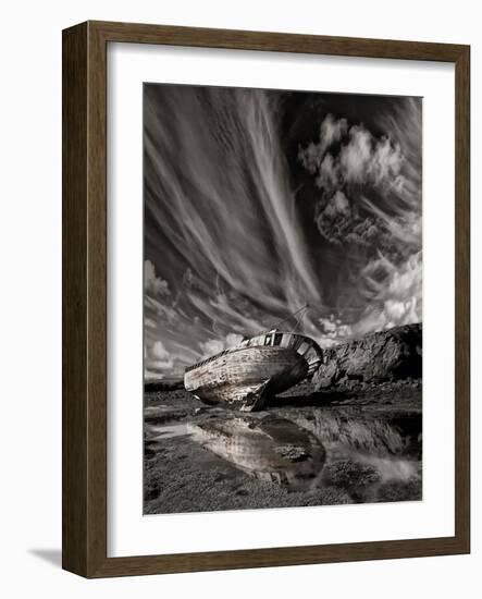 Final Place (Mono)-Þorsteinn H. Ingibergsson-Framed Photographic Print