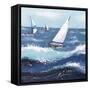 Final Sailing  I-Jade Reynolds-Framed Stretched Canvas