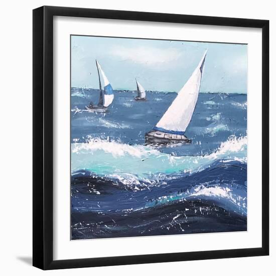 Final Sailing  I-Jade Reynolds-Framed Art Print