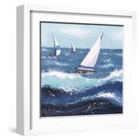 Final Sailing  I-Jade Reynolds-Framed Art Print