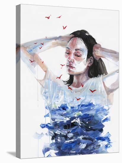 Finally She Lost Everything-Agnes Cecile-Stretched Canvas