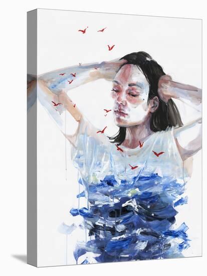 Finally She Lost Everything-Agnes Cecile-Stretched Canvas