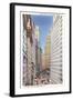 Financial Center, New York City-null-Framed Art Print