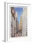 Financial Center, New York City-null-Framed Art Print