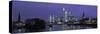 Financial District and Frankfurt Skyline, Germany-Jon Arnold-Stretched Canvas