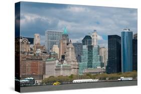 Financial District II-Erin Berzel-Stretched Canvas