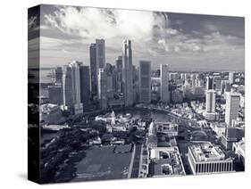 Financial District, Singapore-Alan Copson-Stretched Canvas