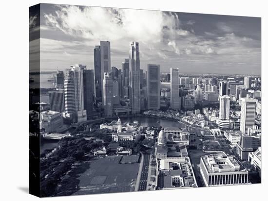 Financial District, Singapore-Alan Copson-Stretched Canvas