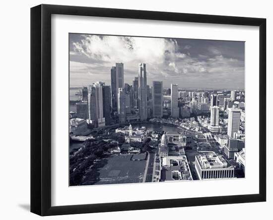 Financial District, Singapore-Alan Copson-Framed Photographic Print