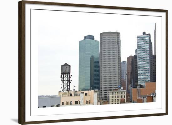 Financial District-Erin Clark-Framed Giclee Print