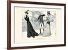 Financial Predicament-Charles Dana Gibson-Framed Premium Giclee Print