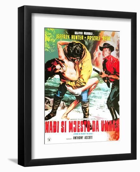 Find a Place to Die (Joe...Cercati Un Posto Per Morire!; Ringo, Such Dir Eine Platz Zum Sterben!)-null-Framed Art Print