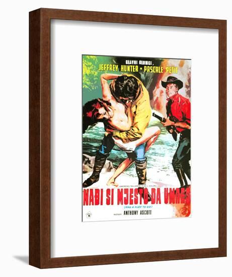 Find a Place to Die (Joe...Cercati Un Posto Per Morire!; Ringo, Such Dir Eine Platz Zum Sterben!)-null-Framed Art Print