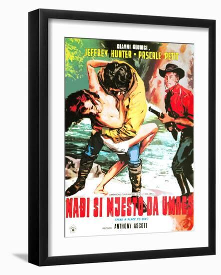 Find a Place to Die (Joe...Cercati Un Posto Per Morire!; Ringo, Such Dir Eine Platz Zum Sterben!)-null-Framed Art Print