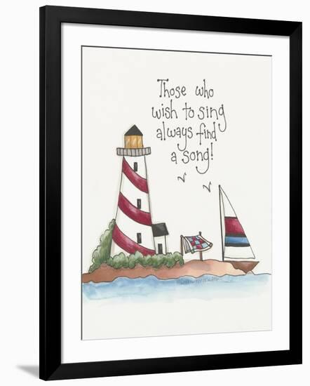 Find a Song-Debbie McMaster-Framed Giclee Print