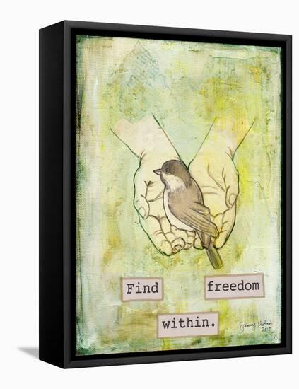 Find Freedom Within-Tammy Kushnir-Framed Stretched Canvas