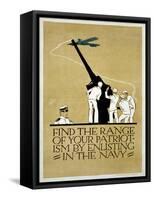 Find the Range of Your Patriotism-null-Framed Stretched Canvas