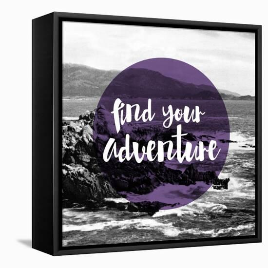 Find your Adventure 2-null-Framed Stretched Canvas