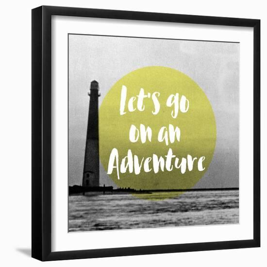 Find Your Adventure-null-Framed Giclee Print