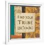 Find Your Tribe-Alonza Saunders-Framed Art Print