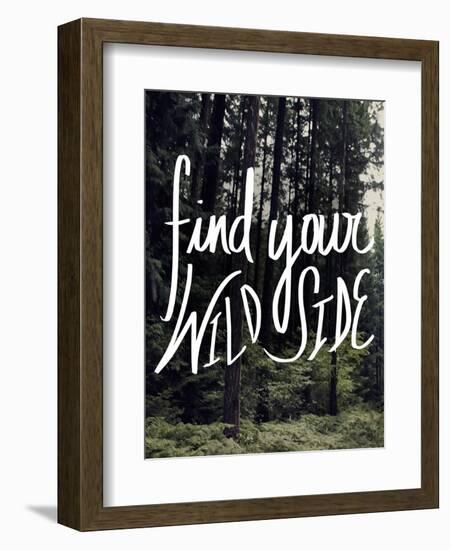 Find Your Wild Side-Leah Flores-Framed Giclee Print