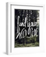 Find Your Wild Side-Leah Flores-Framed Giclee Print