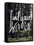 Find Your Wild Side-Leah Flores-Framed Stretched Canvas