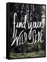 Find Your Wild Side-Leah Flores-Framed Stretched Canvas